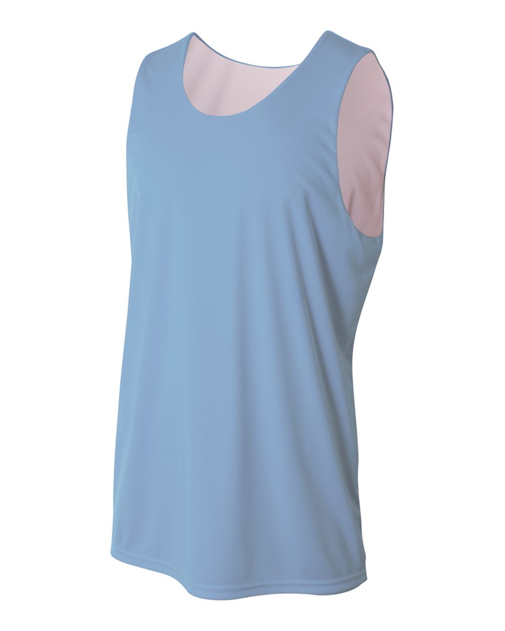 Reversible Basketball Jersey V-Neck with Side Panel #735 - YBA Shirts