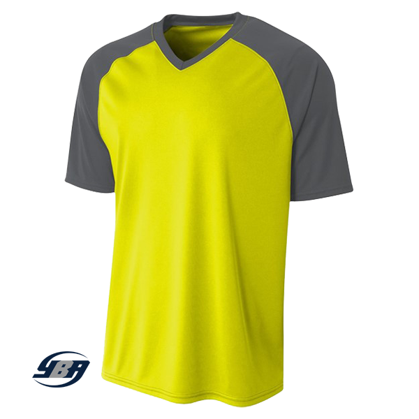 Striker Dri-Fit Jersey neon yellow with graphite