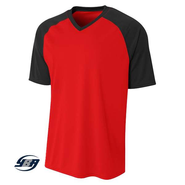 Striker Dri-Fit Jersey red with black