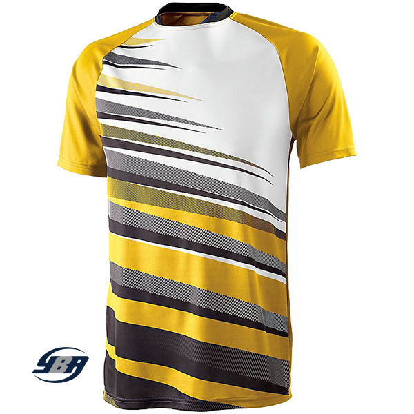 Galactic Soccer Jersey Yellow with White