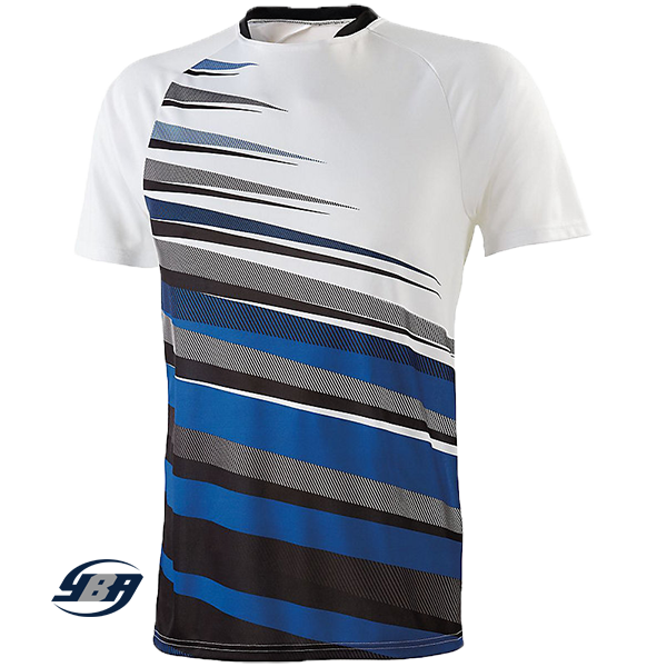 Galactic Soccer Jersey White with Royal