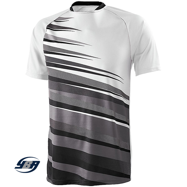 Galactic Soccer Jersey White with Gray