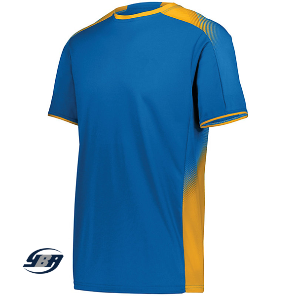 Ionic Soccer Jersey royal with gold