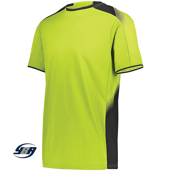 Ionic Soccer Jersey lime with black