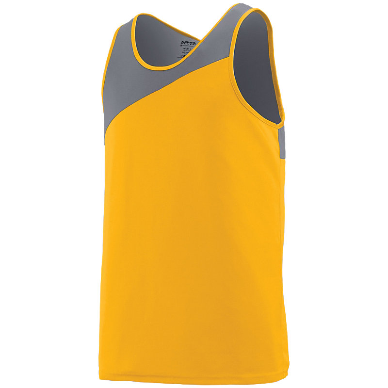 gold with graphite accelerate track jersey
