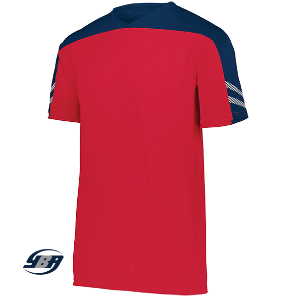 Anfield Soccer Jersey scarlet with navy
