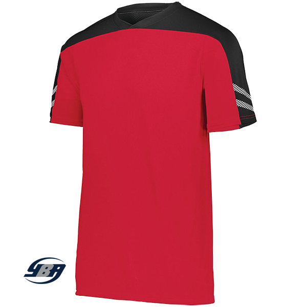 Anfield Soccer Jersey scarlet with black