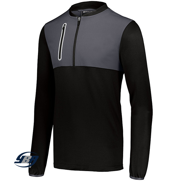 Weld Hybrid Pullover Black with Carbon